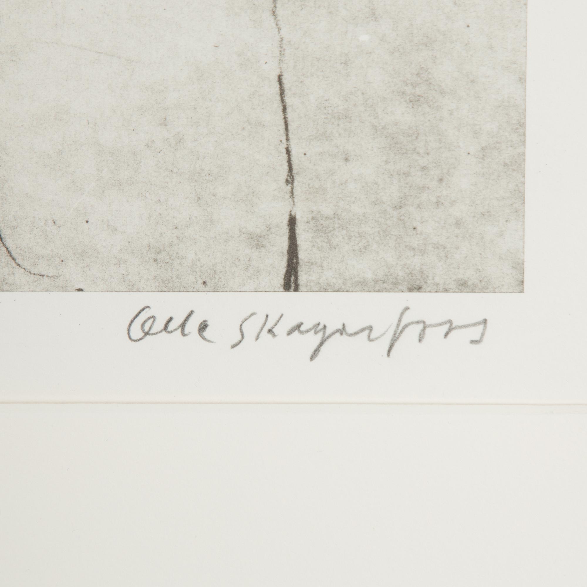 Olle Skagerfors, Self-portrait.