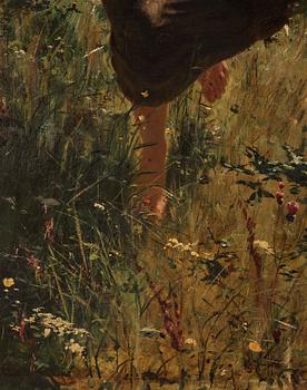 Hans Dahl, Modellen och konstnären.