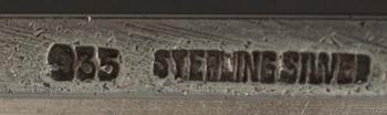 CIGARETTETUIER, 2 st, silver, svenska importstämplar samt Finska Guldsmeds AB, Åbo 1946. Tot. vikt 245 g.