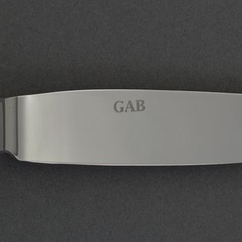 BESTICKSERVIS, 43 delar, silver, "Olga". GAB, 1900-tal.