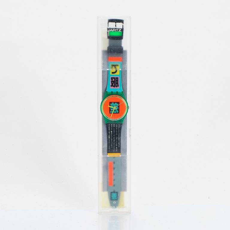 Swatch, Shibuya, wristwatch, 34 mm.