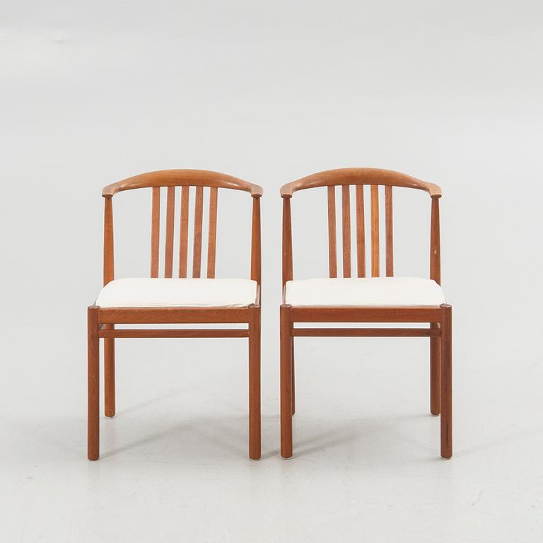 Svante Skogh, chairs, 4 pcs, for Breox, 1960s.