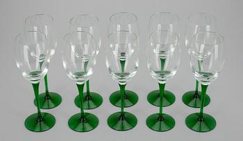 VINGLAS, 10, st, "Traviata" design Saara Hopea, Notsjö.