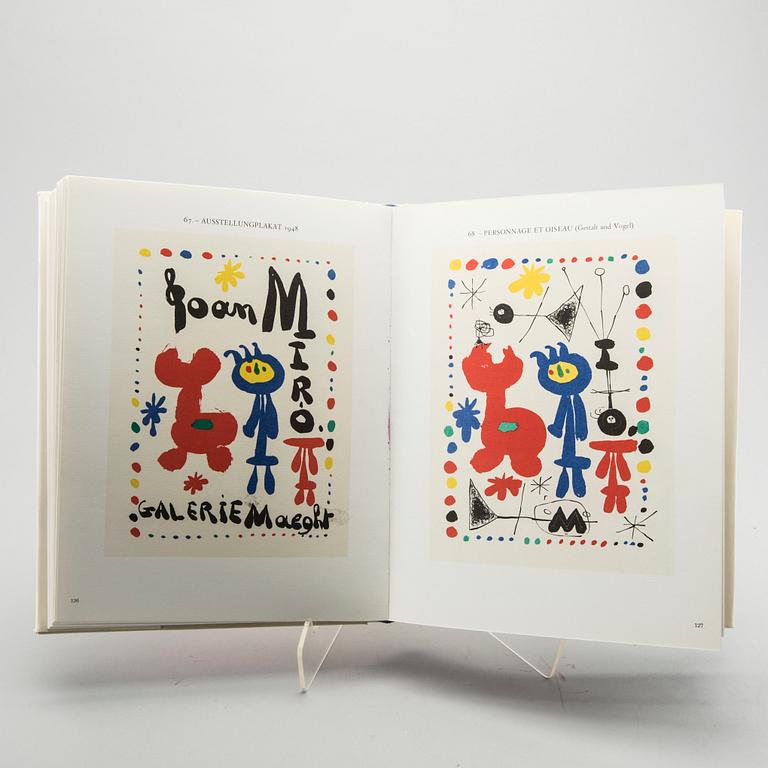 JOAN MIRÓ, book whit 12 lithographs in color,  "Joan Miró Lithographies", Volume I, Maeght, Paris, 1972.