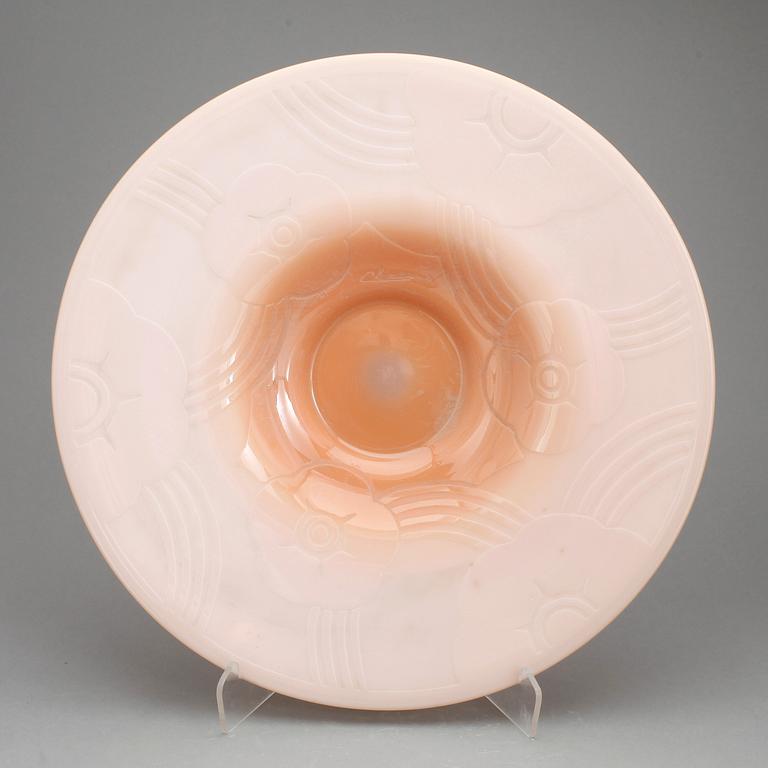 FAT, glas, Charder, Frankrike, troligen 1930-tal.