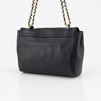 Mulberry, a black leather 'Lily' handbag.