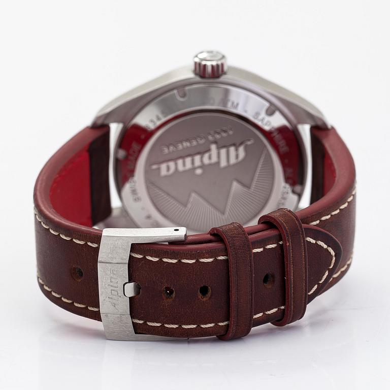 Alpina, Alpiner 4 Automatic, rannekello, 44 mm.