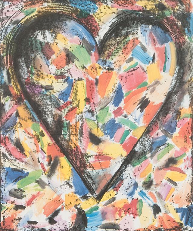 Jim Dine, offset, signerad och daterad 1985, numrerad 243/400.