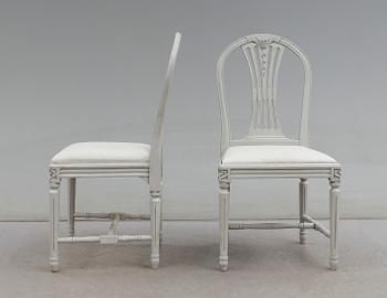 STOLAR, 12 st, gustaviansk stil, 1900-talets andra hälft.