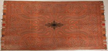 SJAL, PAISLEY. Sekelskiftet 18/1900. Ca 328x155 cm.