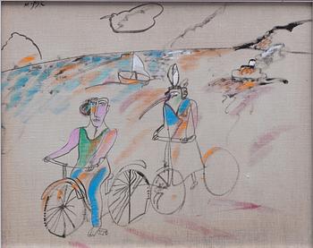 Madeleine Pyk, Cykeltur vid havet.