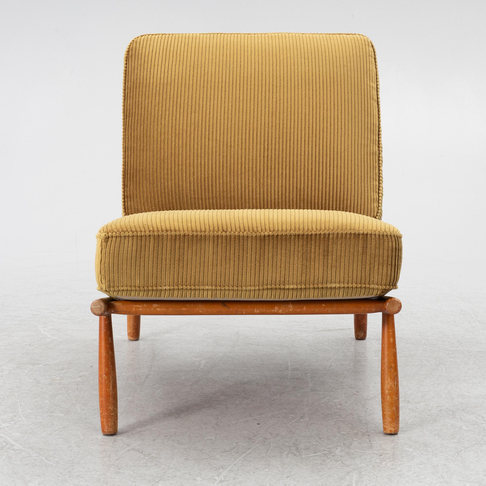 Alf Svensson, fåtölj, "Domus", Dux. 1960-tal.