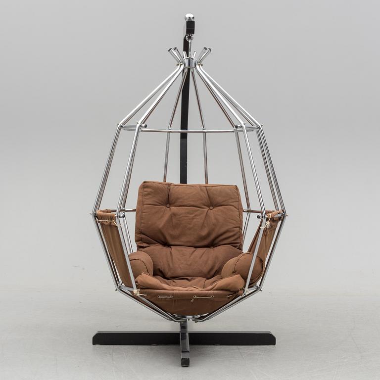 IB ARBERG, fåtölj, "Papegojan", Ibar Design AB, Jönköping, formgiven 1970-71.