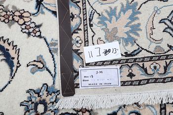 Matto, Nain, part silk, 9 LAA, ca 318 x 196.