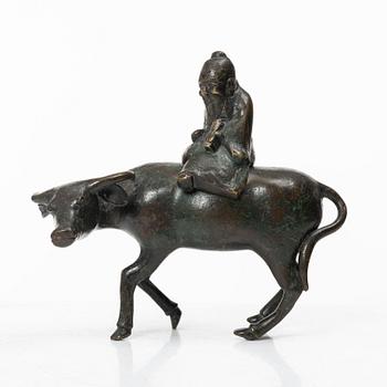 Rökelsekar, brons, Kina, sen qingdynasti.