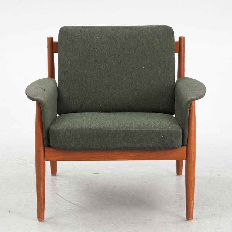 Grete Jalk / Charles France, a model '168 Grand Danois' armchair, France & Son, Denmark.