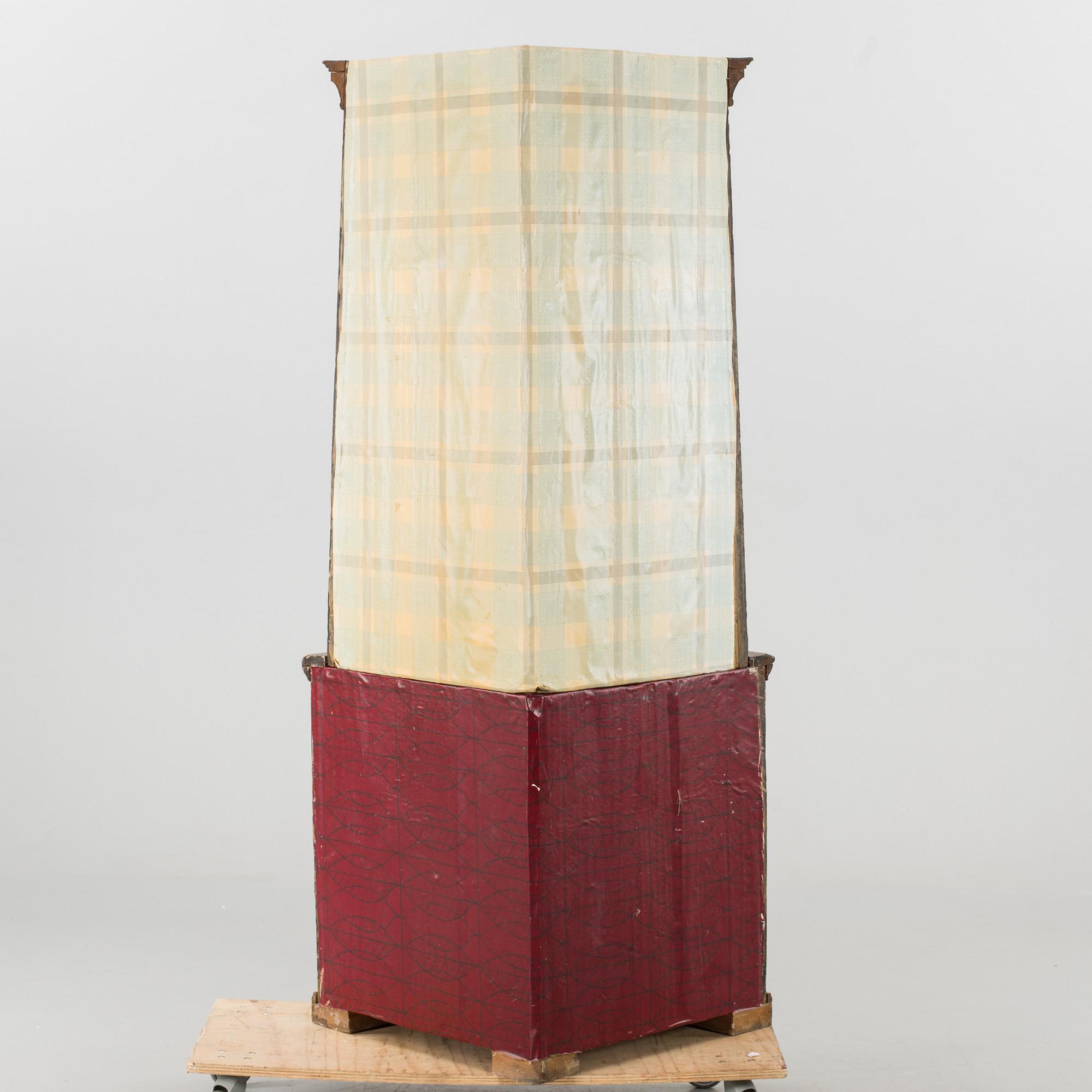 A corner cabinet, later part of the 16th century.
