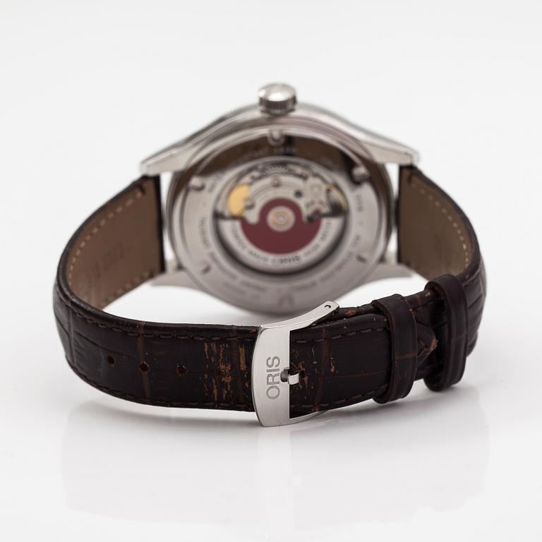 Oris, Classic date, rannekello, 42 mm.