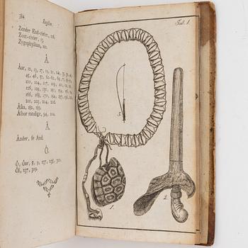 Books, four volumes,  Carl Peter Thunberg, Resa uti Europa, Africa, Asia 1770-1779. I-IV.