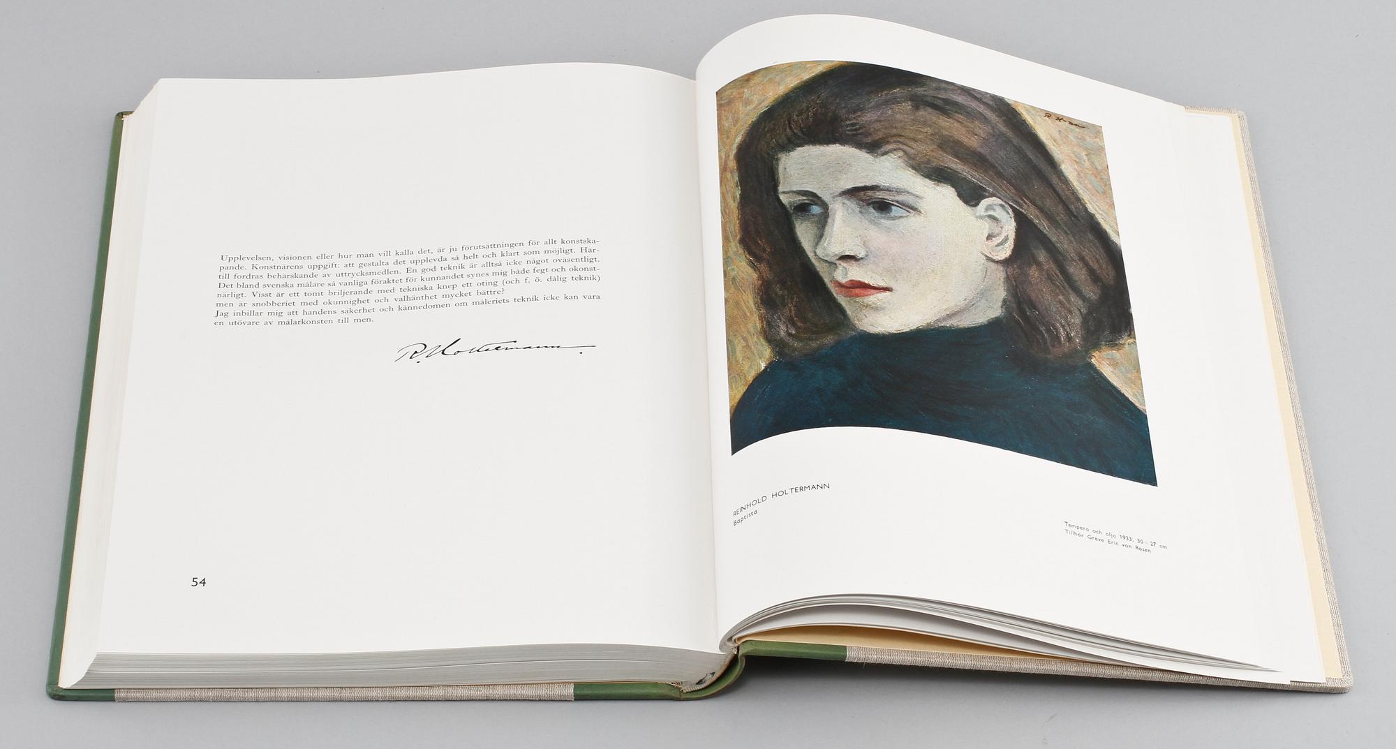 BÖCKER, 2+2 st, "Nutida svenskt måleri", andra och tredje upplagan, 1948-1950.