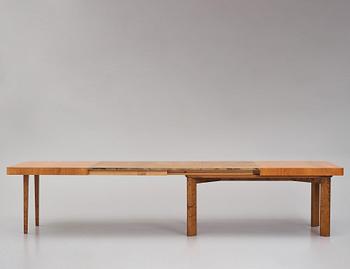 Axel Einar Hjorth, a special commissioned dining table, "Birka", Nordiska Kompaniet, Sweden 1930s.