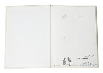 Astrid Lindgren, books, 2 pieces, signed by the author and illustrator Björn Berg.