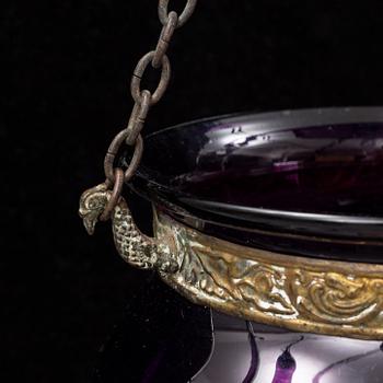 A late 19th century ceiling light.