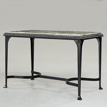 Folke Bensow, a cast iron table "Trädgårdsmöbeln Näfverqvarns n:r 10" by Näfveqvarns Bruk.