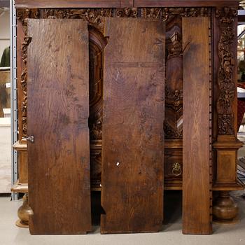 SKÅP, barock-stil, 1800-tal.