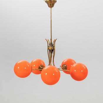 Ceiling lamp, mid-1900s.