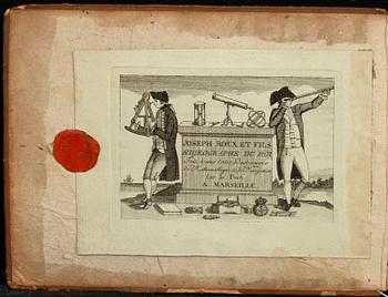 BOOK - JOSEPH ROUX 'Receuil Des Principaux Plans des Ports, et Rades de la Mer Mediterranée....', Marseille 1764.