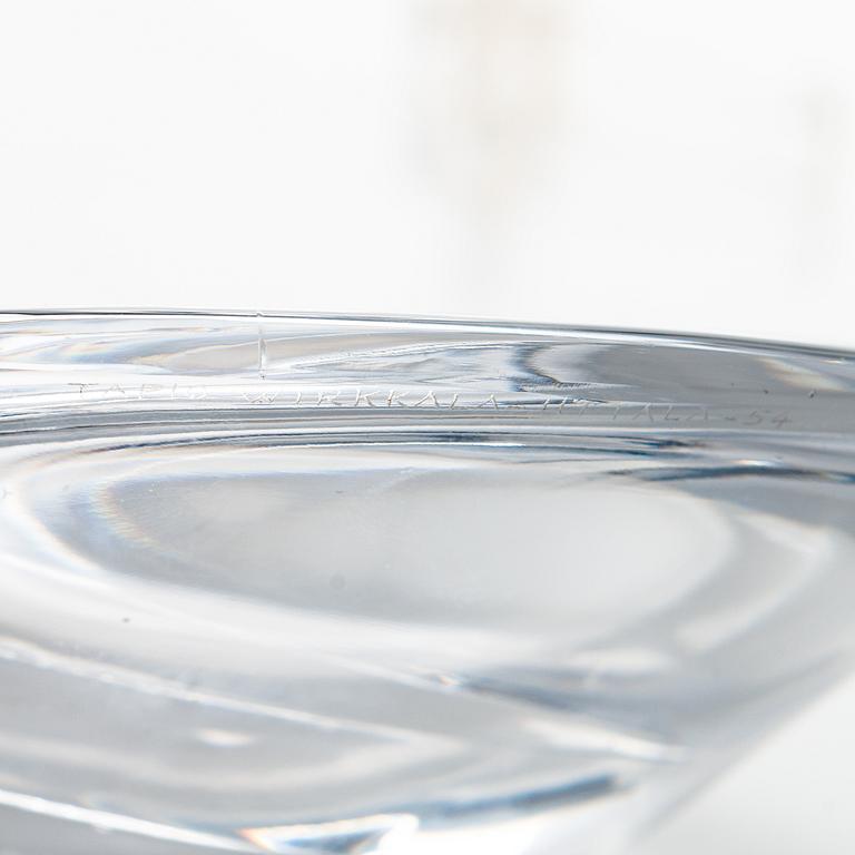 Tapio Wirkkala, Skål, "3371", signerad Tapio Wirkkala, Iittala -54.