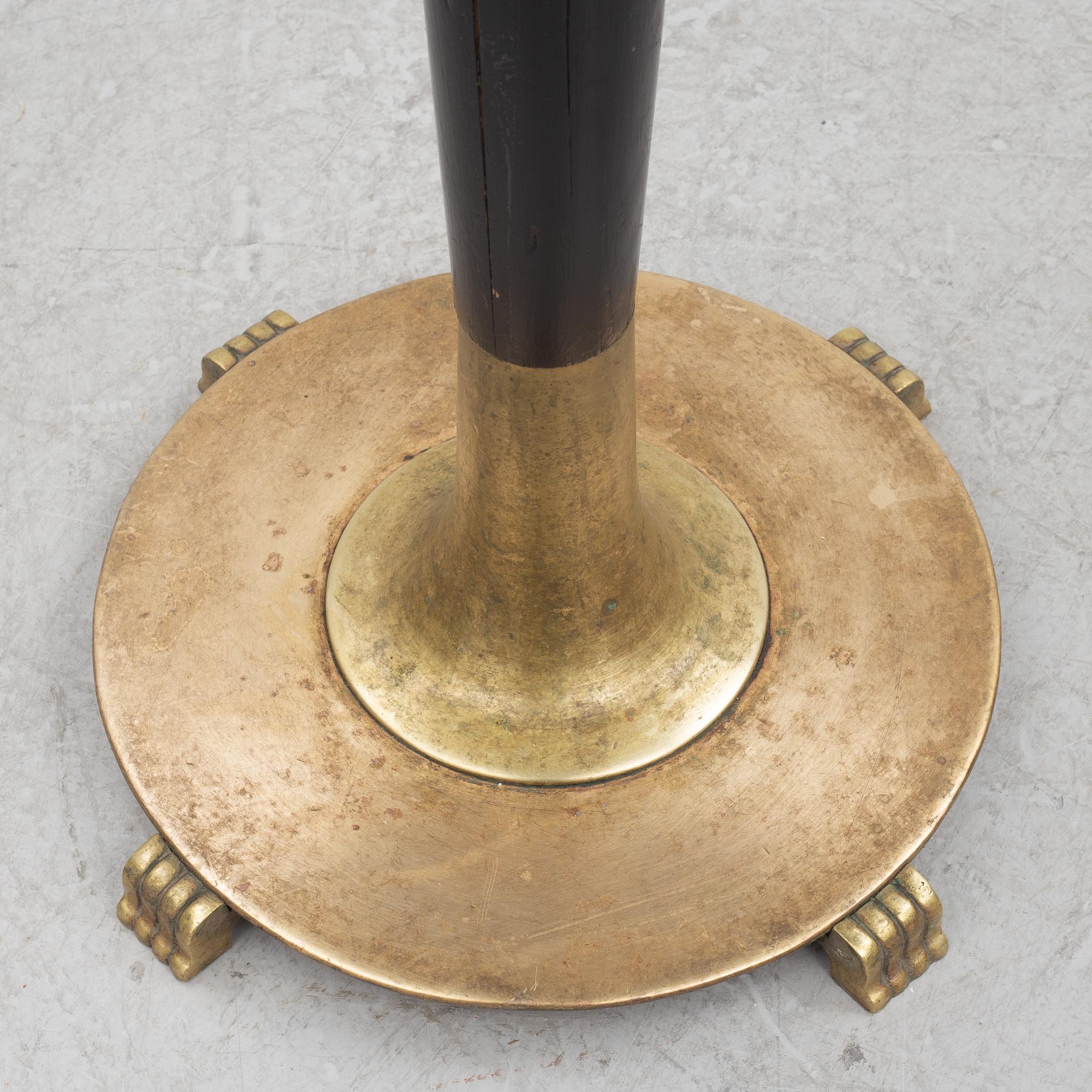 Cafébord, 1900-tal.