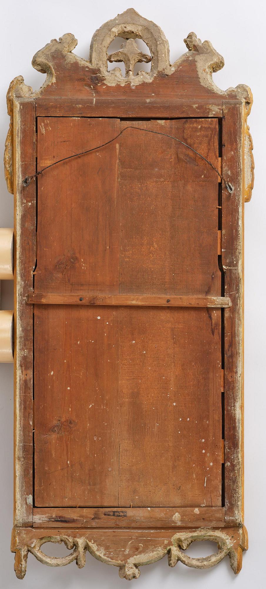 Spegel, av Johan Åkerblad (mästare i Stockholm 1758-99), Gustaviansk.