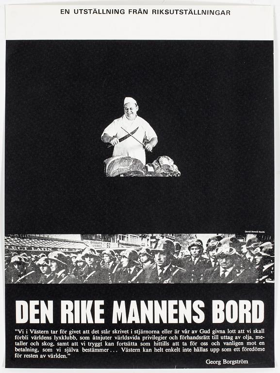 Eight, exhibition posters, from the 1960s - and unward.
