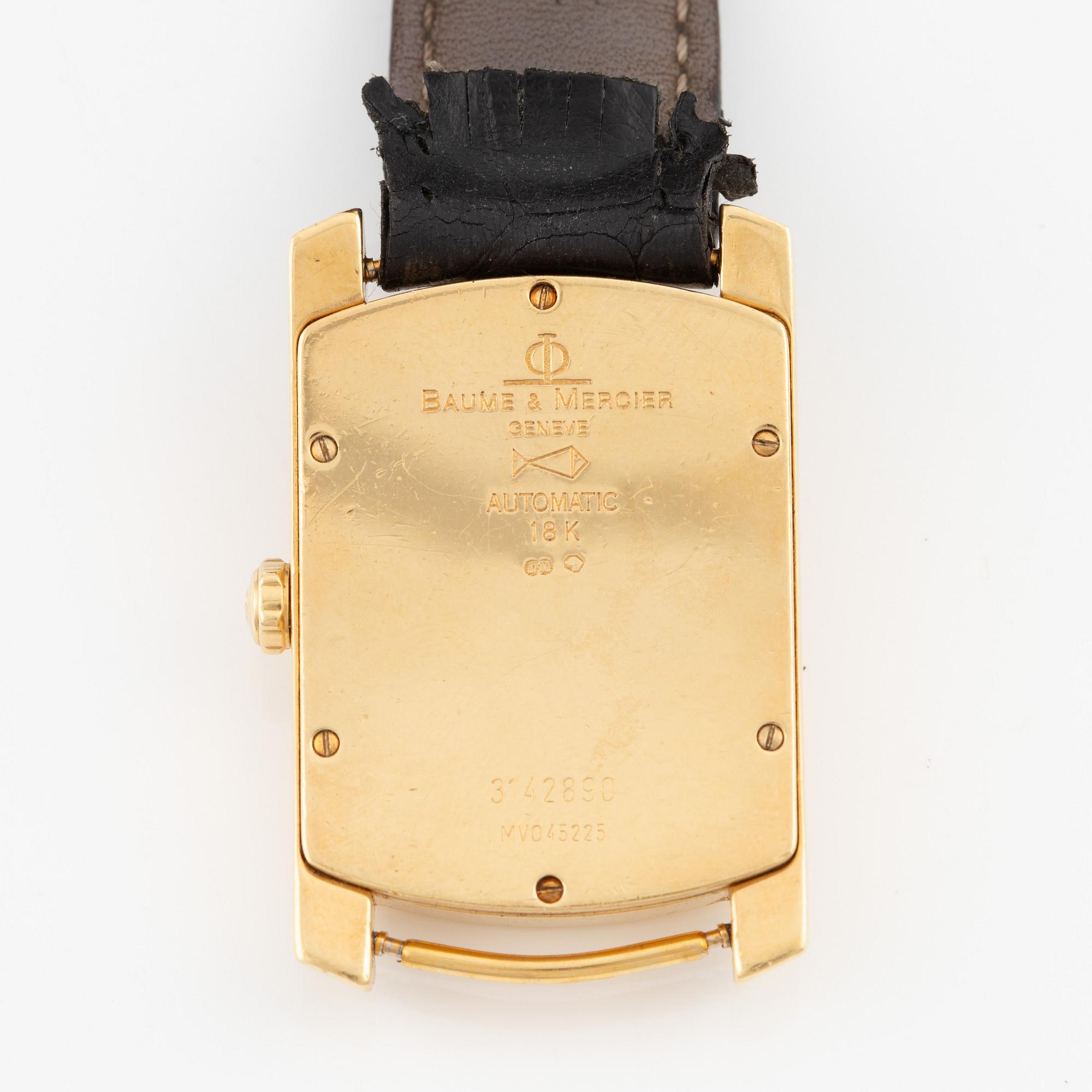 Baume & Mercier, wristwatch, 26 x 33 (40) mm.