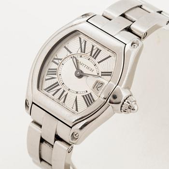 Cartier, Roadster, wristwatch, 31 x 29 (37) mm.
