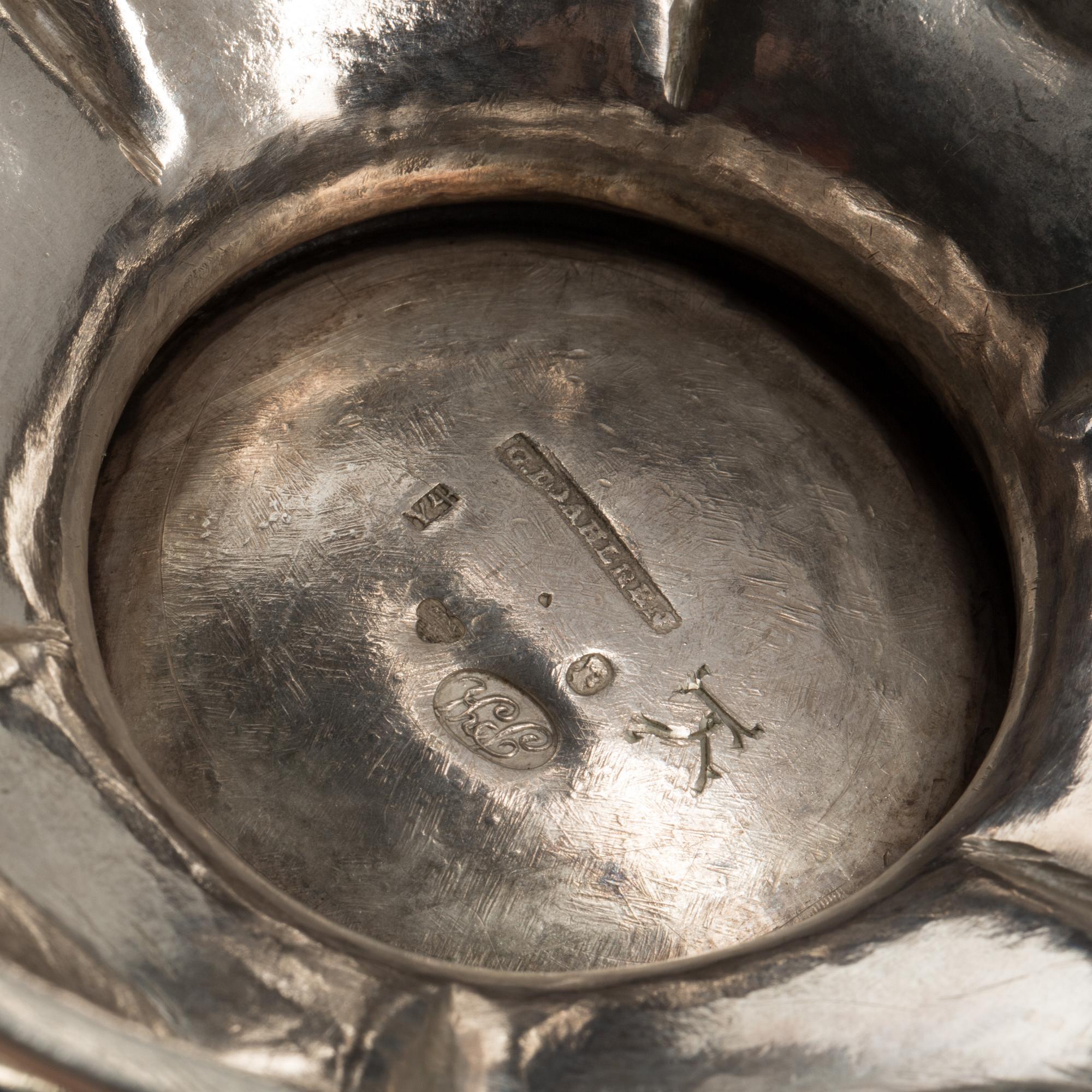 KAFFEKANNA, silver Dahlgren 1853. Vikt ca 590 gram.