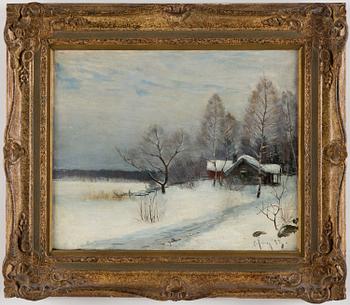 CARL JOHANSSON, oil on canvas, signed and dated -83.