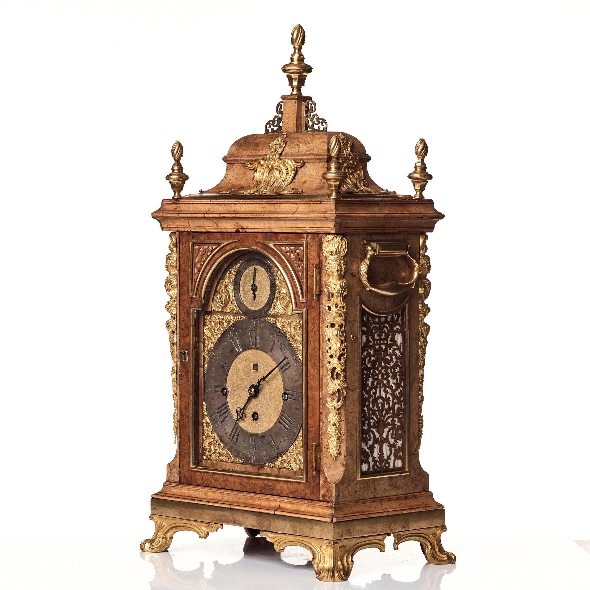 BORDSPENDYL, av John Ellicott (1706-1772), London, 1700-talets mitt.