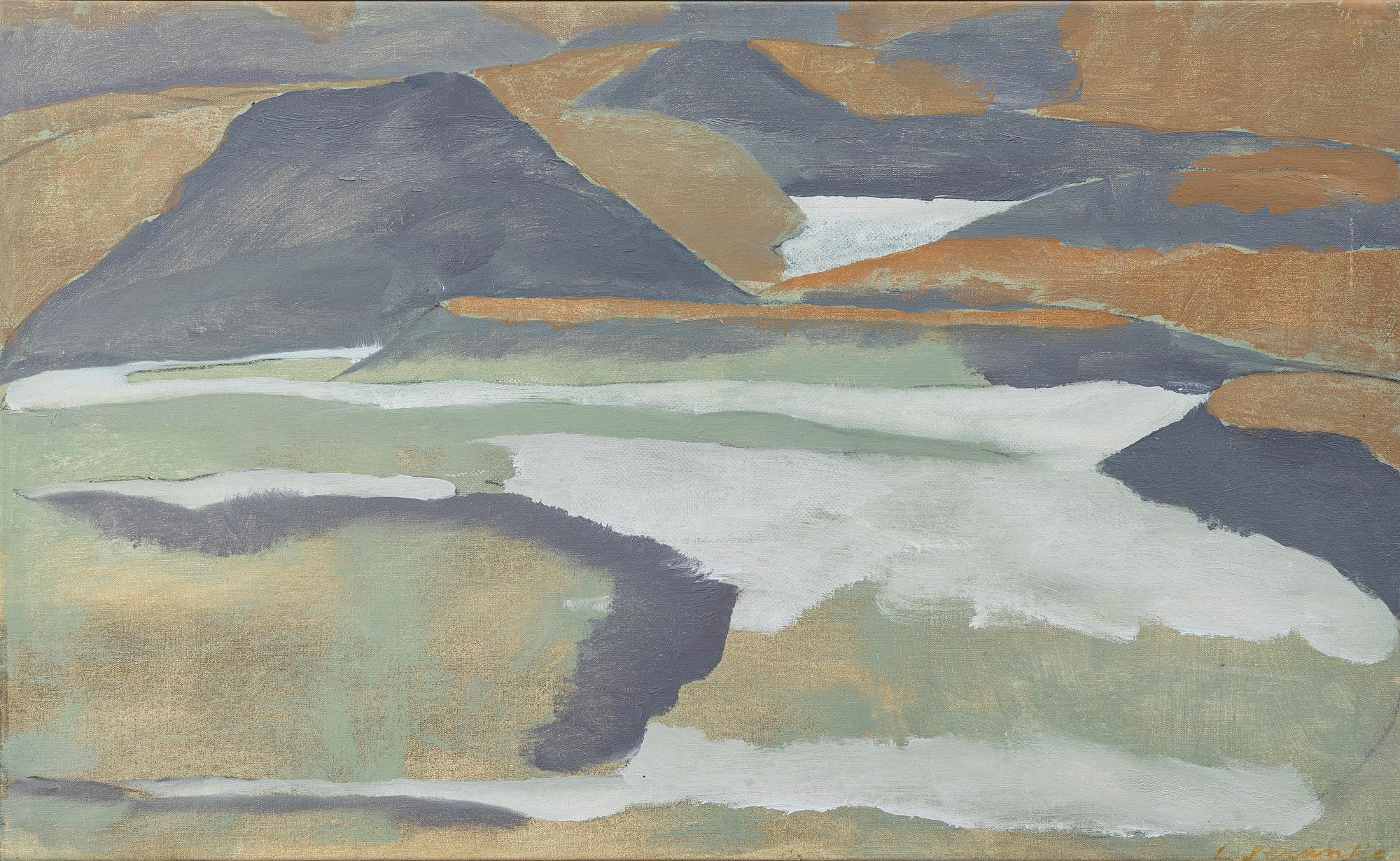 Laris Strunke, Mountain landscape.