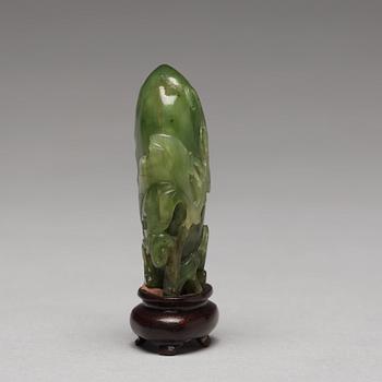 A group of Chinese nephrite objects.