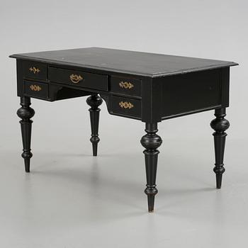 SKRIVBORD, nyrenässans, sent 1800-tal.