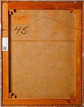 FRANCO RUGGIERO, olja på duk, signerad.