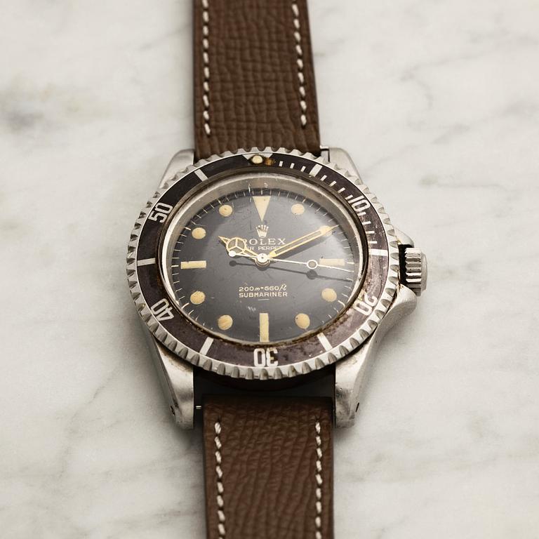 Rolex, Submariner, "Underline, Meters first, Gilt Dial", ca 1964.