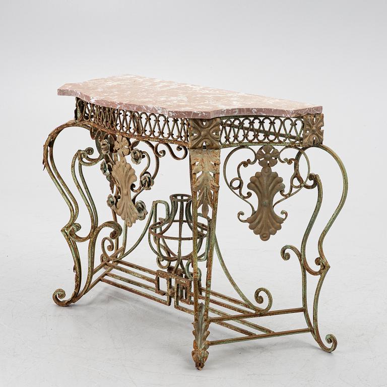 Console table, probably Italy, second half of the 20th century.