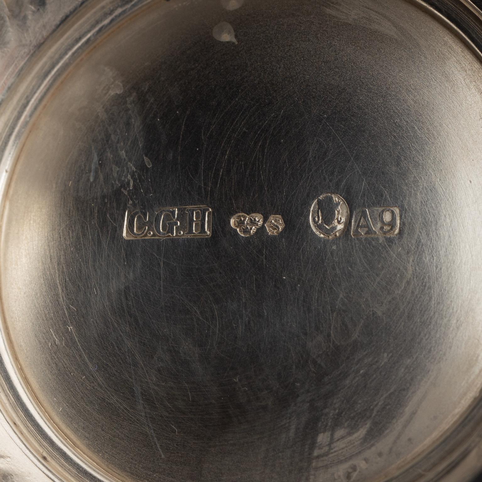 A set of three Swedish silver beakers, including CG Hallberg, Stockholm 1951.