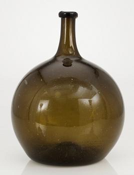 644. FLASKA, glas. 17-1800-tal.