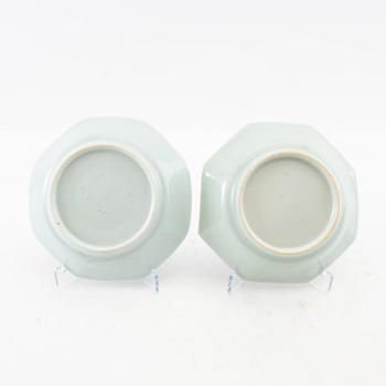 Pair of Chinese Kangxi (1661-1722) porcelain.