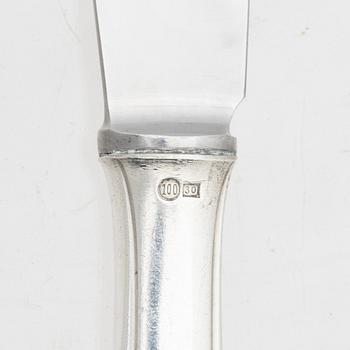 Bestickuppsättning, 89 delar, nysilver, Wellner Silber, August Wellner & Söhne, Tyskland, 1900-tal.